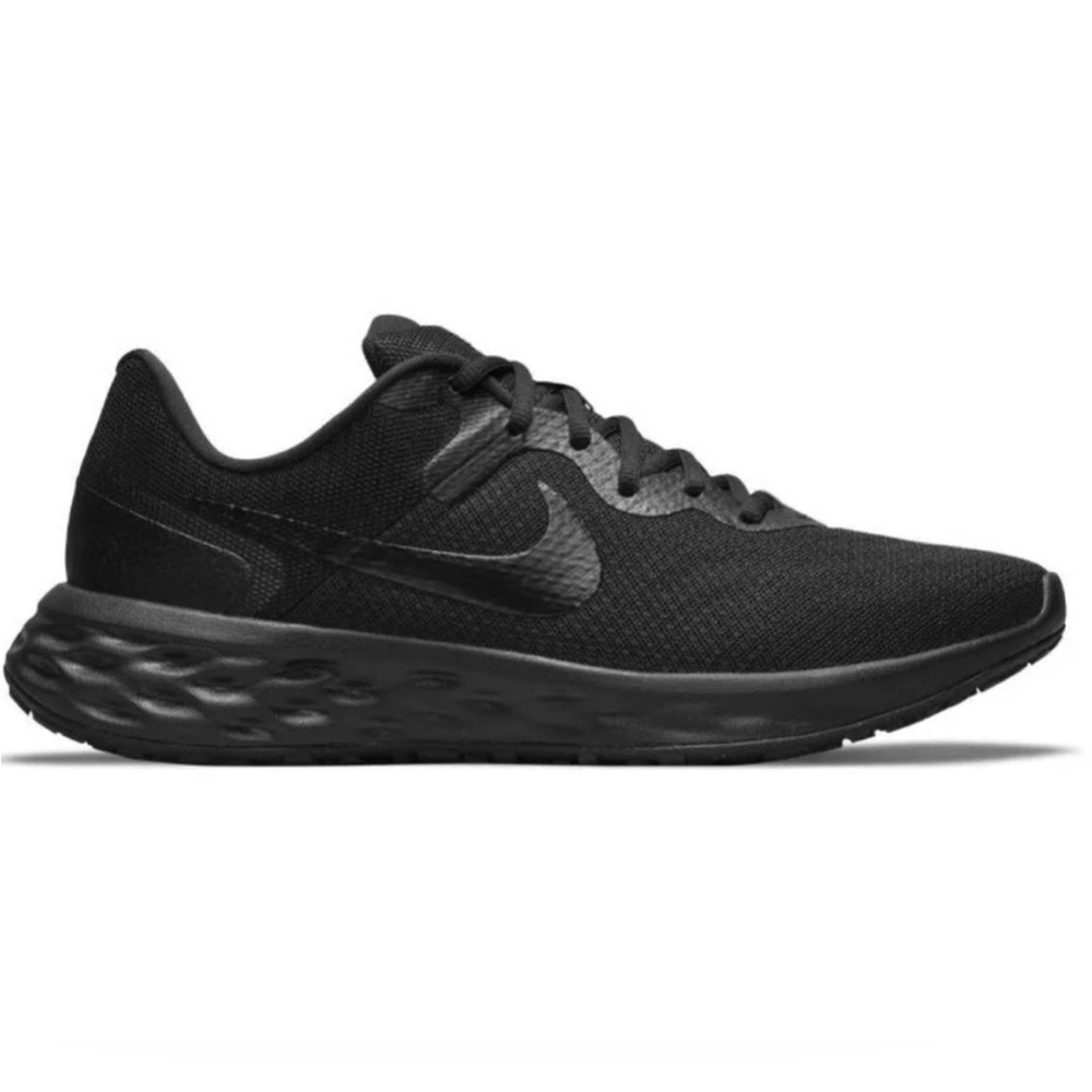 Nike Revolution 6 NN Black/Grey Men's Running Shoes - Size- 11.5